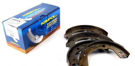 Колодки гальмівні (задні) Hyundai Santa Fe 04-/Kia Sorento II 09- (барабанні) (190x26) (opt-om) KAMPOL K-839