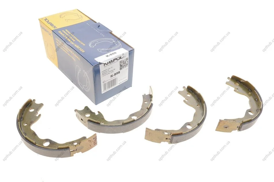 Колодки ручника Nissan X-Trail/Juke/Toyota RAV4/Mitsubishi Outlander II 07-12 (172x32) UA63 KAMPOL K-859 (фото 1)