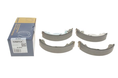 Колодки гальмівні (задні) Dacia Duster 10- (барабанні) (228.6x42) (opt-om) KAMPOL K-890