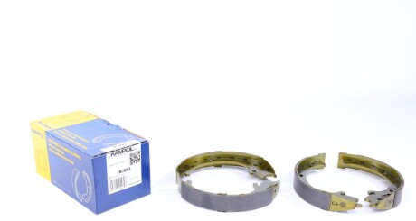 Комплект тормозных колодок KAMPOL K-893