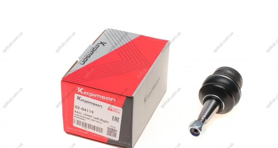 Опора кульова (передня/знизу) Audi A4/A5/A6/A7/Q5 07- (opt-om) KAPIMSAN 02-04119 (фото 1)