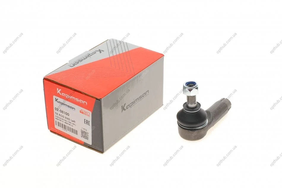 Наконечник тяги рульової (L) Audi 100/200 -91/A6 -97 UA63 KAPIMSAN 02-08100 (фото 1)