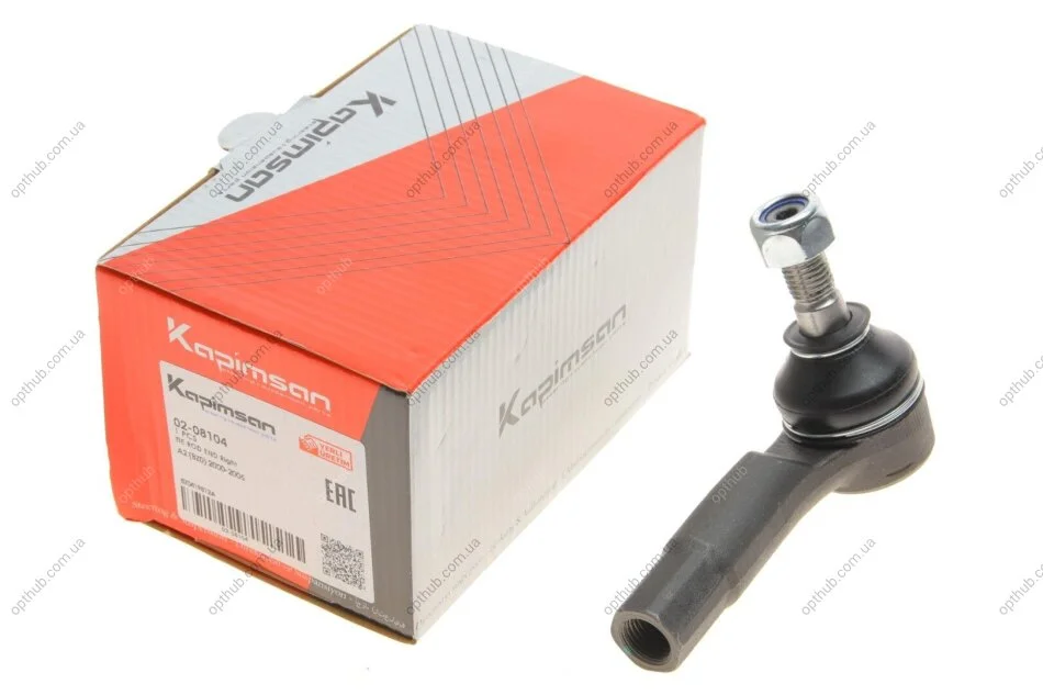 Наконечник тяги рульової (R) Audi A3 00-05 (opt-om) KAPIMSAN 02-08104 (фото 1)
