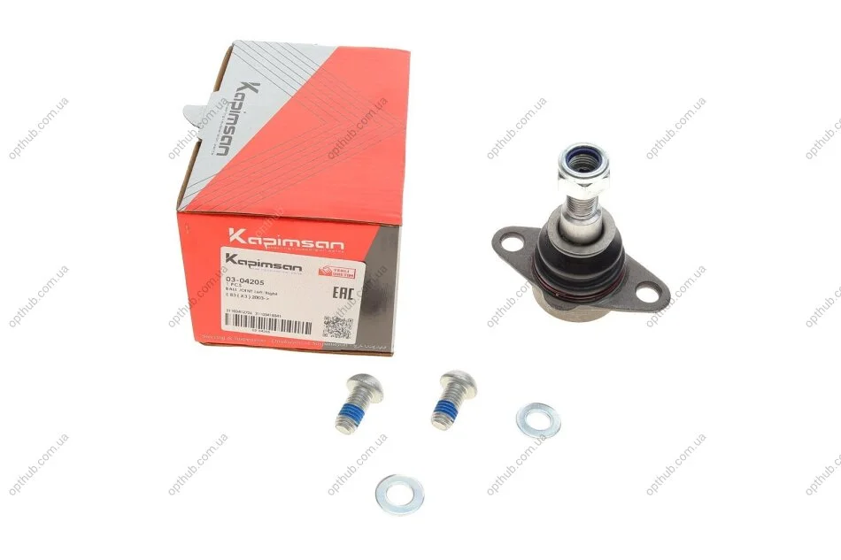 Опора кульова (передня/зверху) BMW X3 (E83) 03-11 UA63 KAPIMSAN 03-04205 (фото 1)