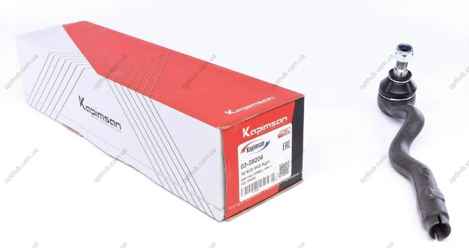 Наконечник тяги рульової (R) BMW 3 (E46) 98- UA63 KAPIMSAN 03-08204 (фото 1)
