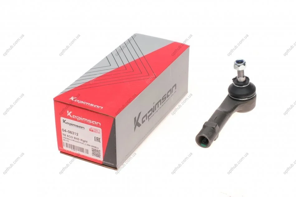 Наконечник тяги рульової (R) Citroen C4 Grand PicassoI/C4 Picasso I 06- (opt-om) KAPIMSAN 04-08312 (фото 1)