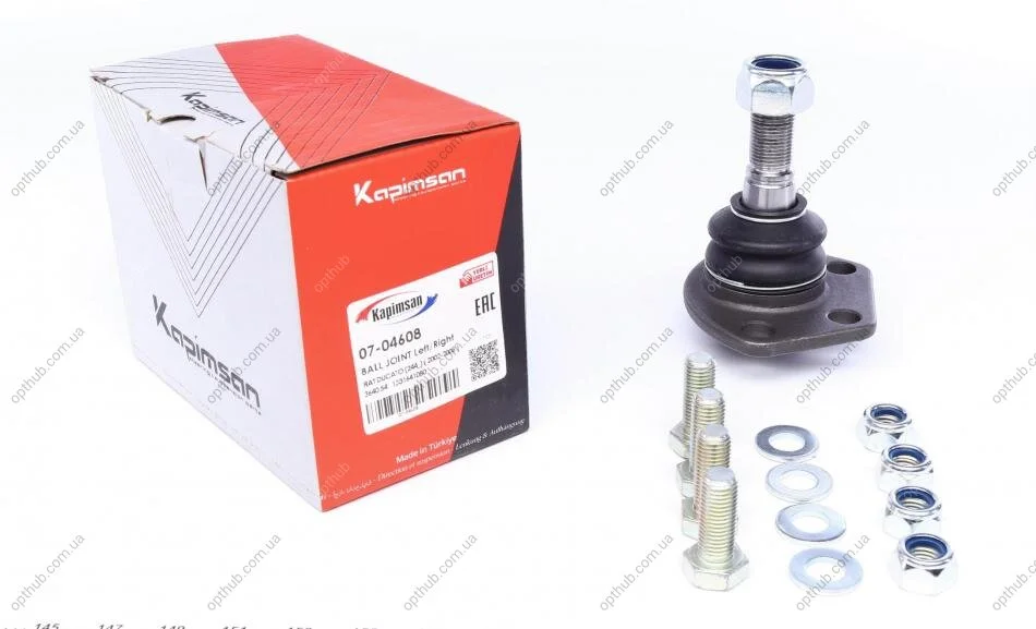 Опора кульова (передня/знизу) Fiat Ducato/Peugeot Boxer (1.8t) 02- UA63 KAPIMSAN 07-04608 (фото 1)