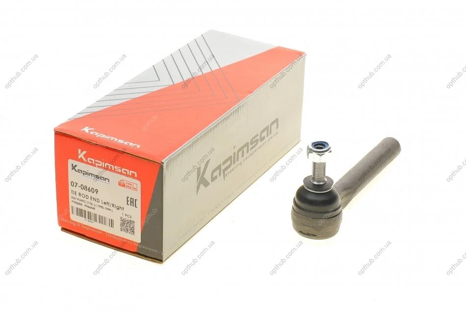 Наконечник тяги рульової Fiat Punto 93-12/Lancia Y 93- (L=139mm) (opt-om) KAPIMSAN 07-08609 (фото 1)