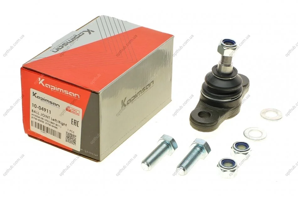 Опора кульова (передня/знизу) Kia Cee'd/Hyundai i30 06-12/Elantra 00-06 UA63 KAPIMSAN 10-04911 (фото 1)