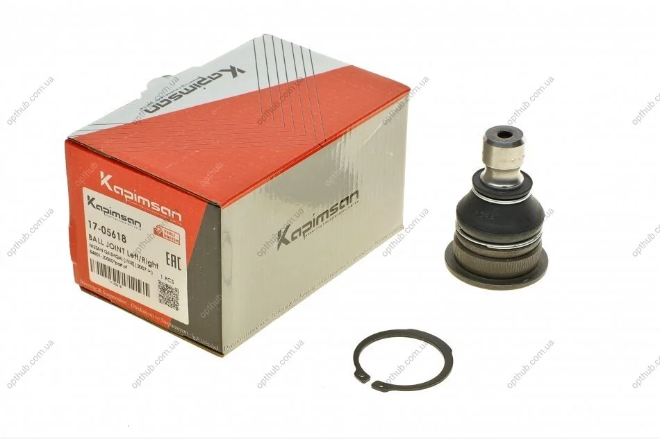 Опора шаровая (передняя/снизу)) Renault Kadjar 15-/Nissan Qashqai/X-Trail 07-/Murano 03- UA63 KAPIMSAN 17-05618 (фото 1)
