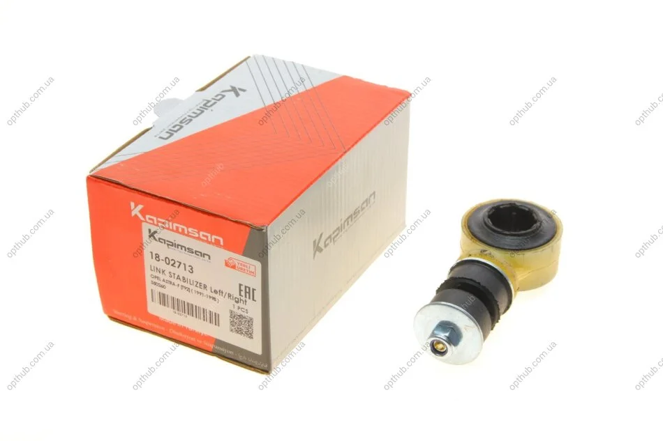 Тяга стабилизатора (переднього) Opel Astra F/Vectra A 88-05 (d=22) L=110mm (opt-om) KAPIMSAN 18-02713 (фото 1)