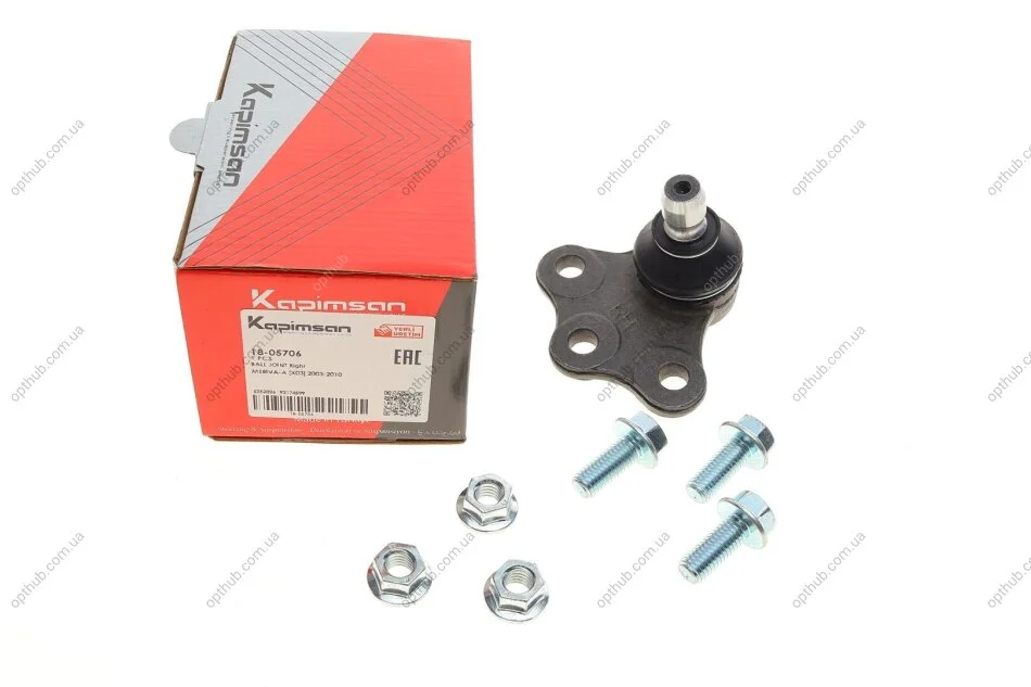 Опора кульова (передня/R) Opel Meriva 03-10 UA63 KAPIMSAN 18-05706 (фото 1)