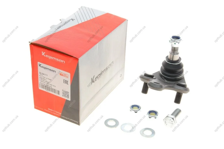 Опора кульова (передня/знизу) Toyota Corolla 06-/Auris 07-/Rav 4 06- UA63 KAPIMSAN 22-06111 (фото 1)