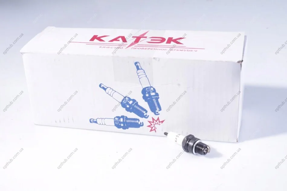 Свічка запалювання Газель,Волга,УАЗ,ГАЗ 53 дв.402 (1шт) "УЗЕТВ" (виробництво КАТЕК) КАТЭК А11У (фото 1)