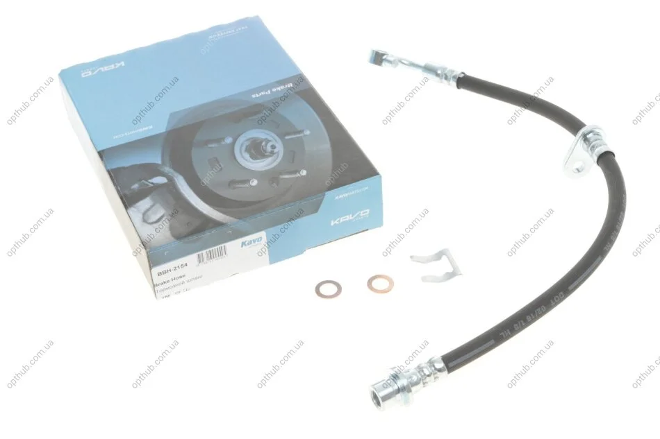 Шланг гальмівний (передній) Honda CR-V III/IV 06- (L) (L=416mm) PARTS (opt-om) KAVO BBH-2154 (фото 1)
