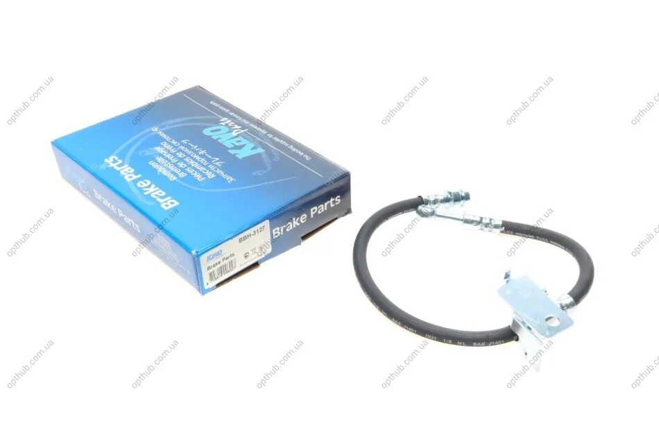 Шланг гальмівний (задній) Hyundai Accent/Kia Rio 05-11 (R) (L=475mm) PARTS (opt-om) KAVO BBH-3127 (фото 1)
