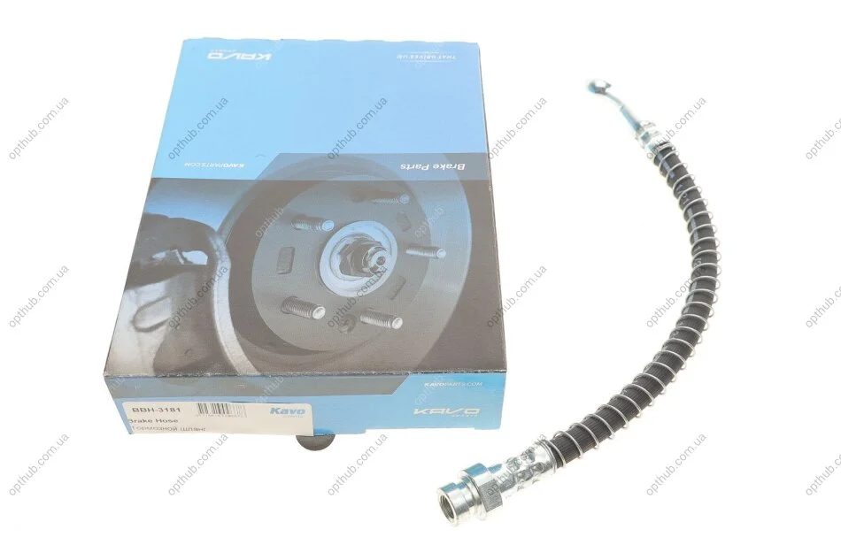 Шланг гальмівний (передній) Hyundai i10 08-17 (L=276mm) PARTS (opt-om) KAVO BBH-3181 (фото 1)
