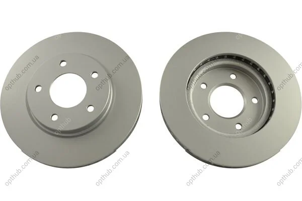 Диск гальмивний (передний) Mitsubishi Lancer 08- (276x26) PARTS (opt-om) KAVO BR-5775-C (фото 1)