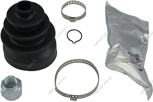 Пильник ШРКШ (зовнішній) Chevrolet Aveo 1.4 05- (20x80x109) (гумовий) (+ABS) PARTS UA63 KAVO CVB-1003 (фото 1)