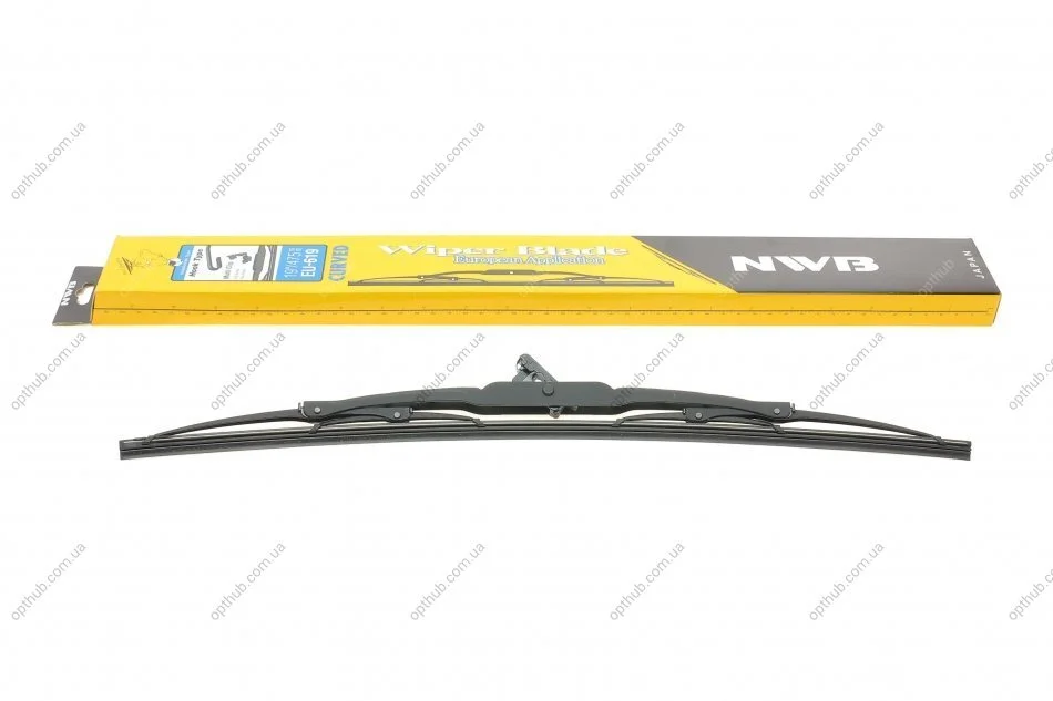 Щітка склоочисника (475 мм) Audi A3/Skoda Fabia/Octavia/VW Golf IV/Passat 94-10 (NWB) PARTS UA63 KAVO EU-619 (фото 1)