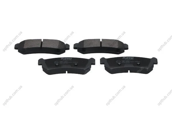 Колодки гальмивни (задни) Chevrolet Lacetti/Daewoo Nubira 05- (Sumitomo) PARTS UA63 KAVO KBP-1007 (фото 1)