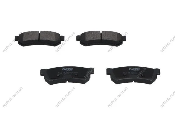 Колодки гальмівні (задні) Chevrolet Lacetti/Nubira 05- PARTS UA63 KAVO KBP-1020 (фото 1)