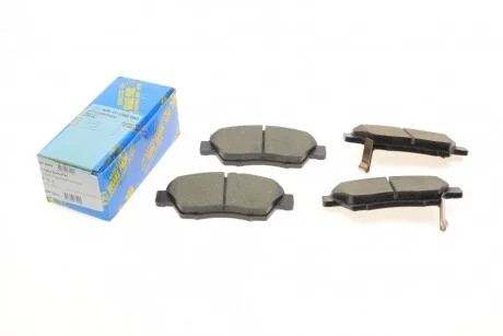 Колодки гальмивни (передни) Honda Civic V/VI/VII 91-05/CRX III 92-98 (136.6x52) PARTS UA63 KAVO KBP-2003