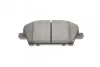 Колодки гальмівні (передні) Honda Civic VIII 05-11 (131.5x53) PARTS UA63 KAVO KBP-2013 (фото 6)