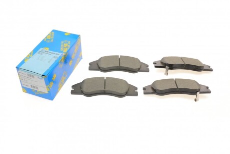 Колодки гальмивни (передни) Kia Cerato 04-09 (165x51) PARTS (opt-om) KAVO KBP-4003