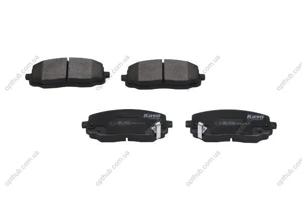 Колодки гальмівні (передні) Hyundai i10 07-16/Kia Picanto 04-11 PARTS UA63 KAVO KBP-4006 (фото 1)