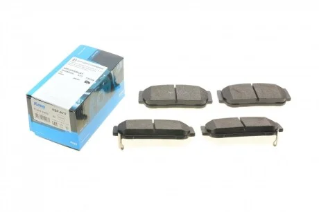 Колодки гальмивни (задни) Kia Sorento 02-11/Ssangyong Rodius 05- PARTS UA63 KAVO KBP-4017