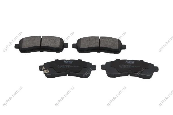 Колодки гальмівні (передні) Mazda 2 07-15 PARTS (opt-om) KAVO KBP-4560 (фото 1)