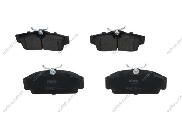 Колодки гальмівні (передні) Nissan Almera/Primera 1.5-1.8/1.5-2.2dCi 96-02 PARTS UA63 KAVO KBP-6509 (фото 1)