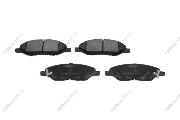 Колодки гальмівні (передні) Nissan Micra II/III/Note/Tiida 04-13 (Sumitomo) PARTS UA63 KAVO KBP-6578 (фото 1)