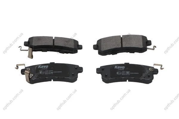 Комплект гальмівних колодок PARTS KAVO KBP-6589 (фото 1)
