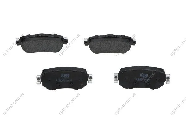Комплект гальмівних колодок PARTS KAVO KBP-6615 (фото 1)