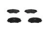 Колодки гальмівні (передні) Toyota RAV4 III 06-/Auris 07- PARTS UA63 KAVO KBP-9120 (фото 3)