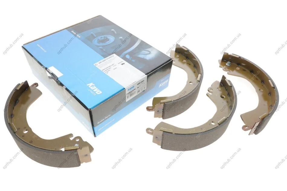 Колодки гальмівні (задні) Mitsubishi L200/L400 96- (барабанні) (270x53) PARTS (opt-om) KAVO KBS-6406 (фото 1)