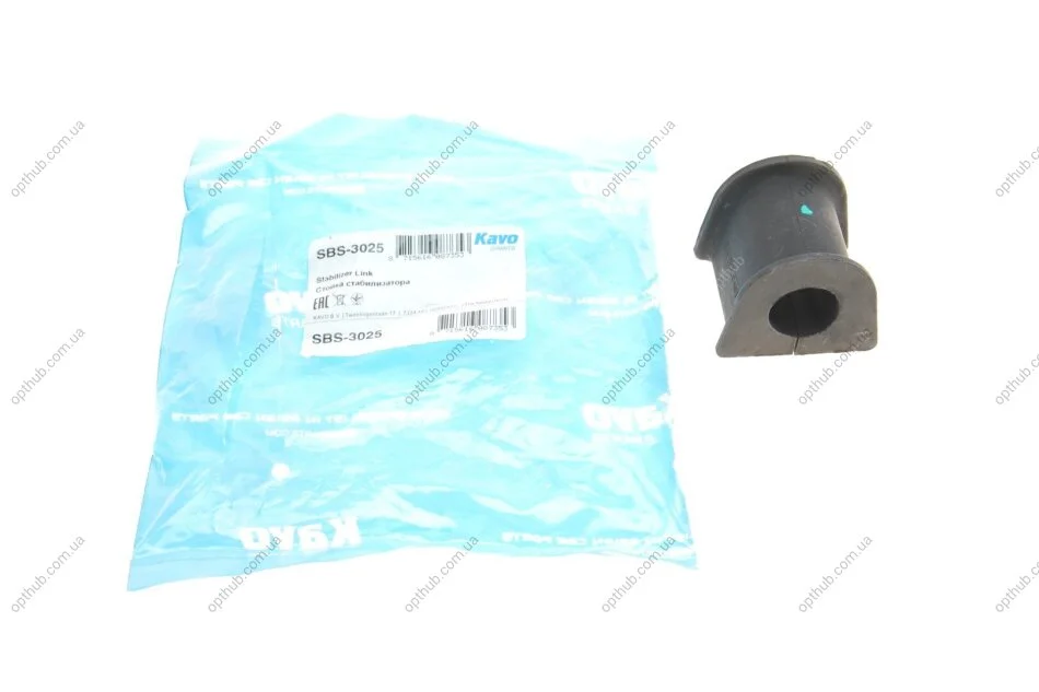 Втулка стабілізатора (переднього) Hyundai Elantra II 1.6-2.0 16V 00-06 (d=22mm) PARTS (opt-om) KAVO SBS-3025 (фото 1)