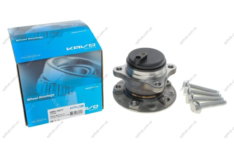 Підшипник маточини (комплект) PARTS KAVO WBK-10077 (фото 1)