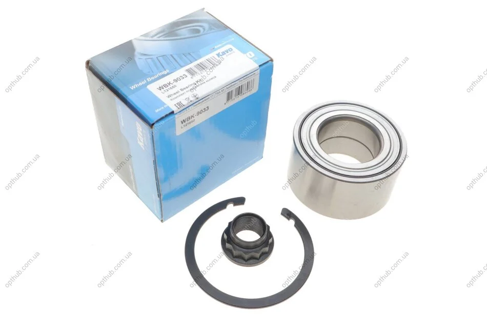 Підшипник маточини (передньої) Toyota Camry 96-06/ Lexus RX300 03-08 (45x84x45) PARTS UA63 KAVO WBK-9033 (фото 1)