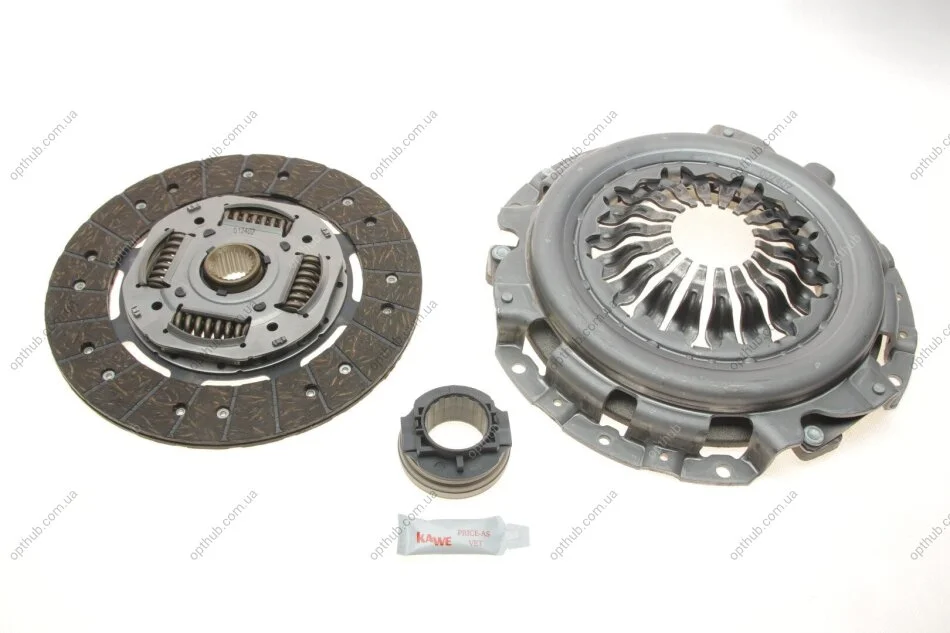 Комплект зчеплення Ford Transit 2.5TD 86-00 (d=242mm) (+вижимний) UA63 KAWE 957259 (фото 1)