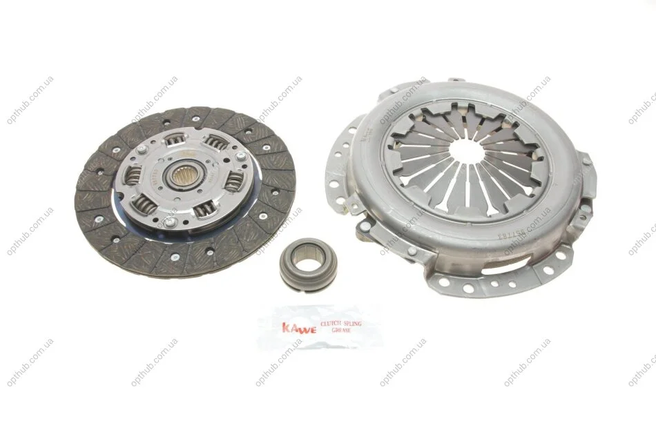 Комплект сцепления Citroen Berlingo 1.9D 98-11 (d=200mm) (+выжимной)) UA63 KAWE 957783 (фото 1)