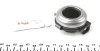 Комплект зчеплення Renault Kangoo 1.9D 97- (d=200mm) (+вижимний) UA63 KAWE 960271 (фото 2)