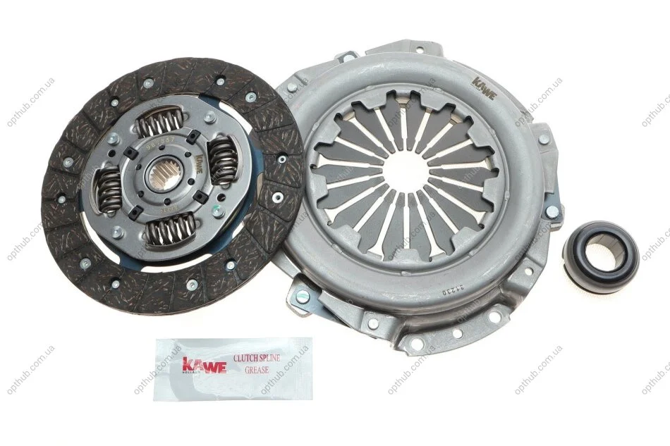 Комплект сцепления Citroen Saxo/Xsara/Peugeot 106/206/306 96- (d=180mm) (+выжимной)) (opt-om) KAWE 961857 (фото 1)