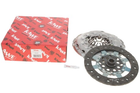 Комплект зчеплення Hyundai Santa Fe I/II 2.7 04-12, 125/129/139kw (d=220mm) (opt-om) KAWE 962699