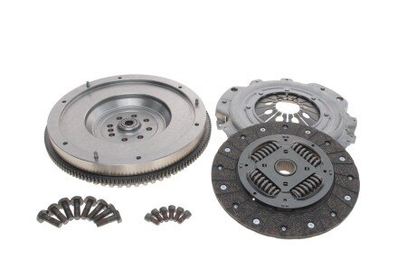 Демпфер (глухий) + комплект зчеплення MB Sprinter 2.2CDI (Valeo всередині) (opt-om) KAWE DMV195M