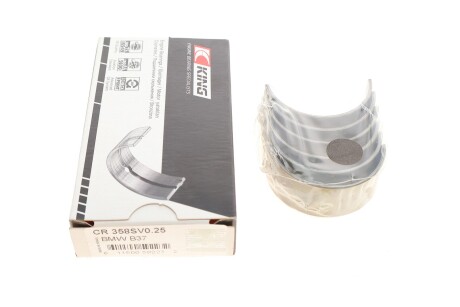 Вкладиші шатунні BMW 1 (F20)/MINI One D/Cooper D 1.5d (B37) 14- (+0.25) (opt-om) King CR 358SV0.25