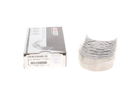 Вкладиші шатунні Renault Trafic 1.7 -89 (+0.25) UA63 King CR4019AM0.25