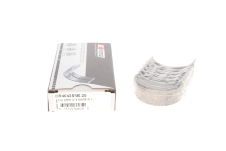 Вкладиші шатунні BMW 3 (E36/E46) 91-05 M43 (+0.25) (opt-om) King CR4042SM0.25